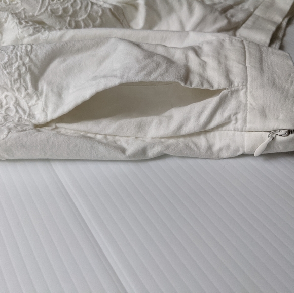 J.Crew Pleated Eyelet Skort in White (Ivory) Size 00 - Picture 11 of 13